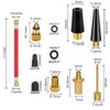 Bicycle Valve Adapter Set, 21 All Valve Adapters Bicycle, Car
