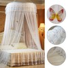 Breathable Round Canopy Lace Princess Style Mosquito Net Bed Curtain