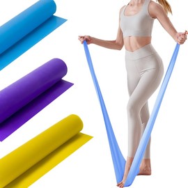 LNJLVI - Ligas de Resistencia Set de 3 Piezas, Bandas Elásticas 150cm