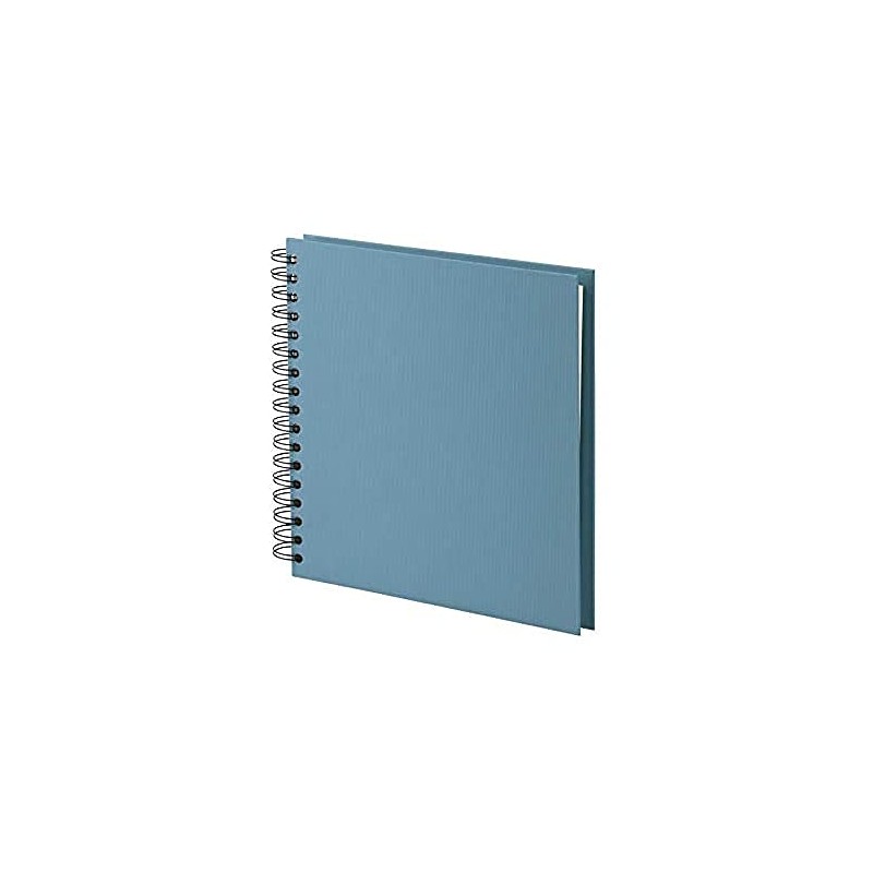 Rössler 1329452156 – S.O.H.O. Wire-O Denim Photo Album 230 x