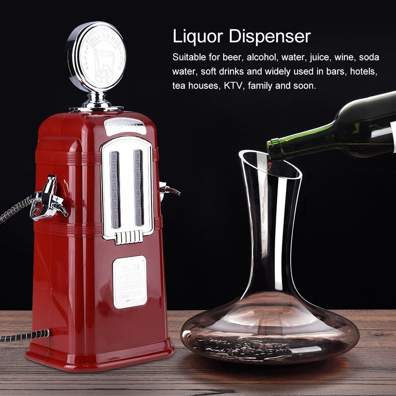 1000cc Double Guns Liquor Pump Gas Station Beer Dispenser Alcohol