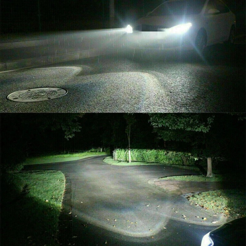 Unbranded For Jaguar XJR 1998-2008 Combo 4X H7 Front LED