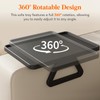 Lifewit Plastic Rotating Couch Armrest Table, Adjustable Sofa Arm Clip