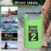 MORAINJAY 2024 New Dry Bag Waterproof Bag, 2L/5L/10L/15L/20L/30L Waterproof Pack