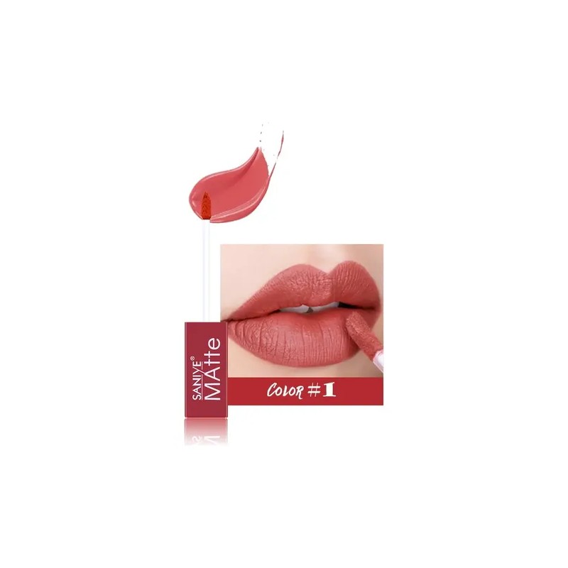 Labial Líquido Matte 8 Tonos Saniye Original
