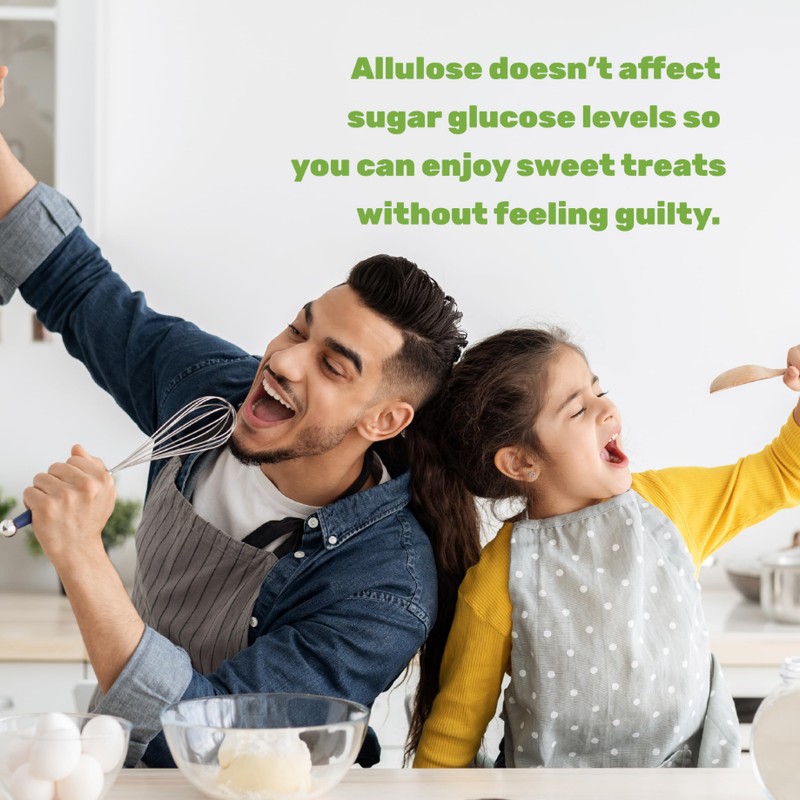 Allulose Sweetener 6 Pounds – Natural Sugar Substitutes, No Aftertaste