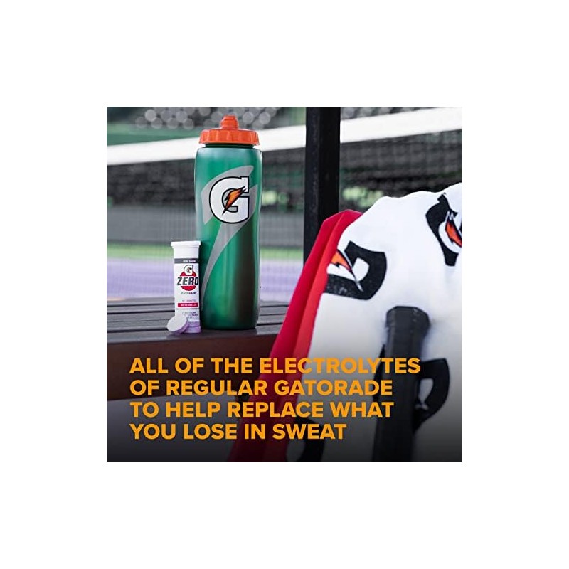 Gatorade Zero Tablets, Glacier Cherry 8 count (Pack of 10)