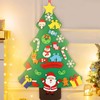 Felt Christmas Tree, 100 cm High Felt Christmas Tree Set