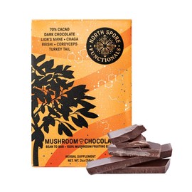 North Spore Functional 5 Mushroom Blend Organic 70% Dark Chocolate Bar