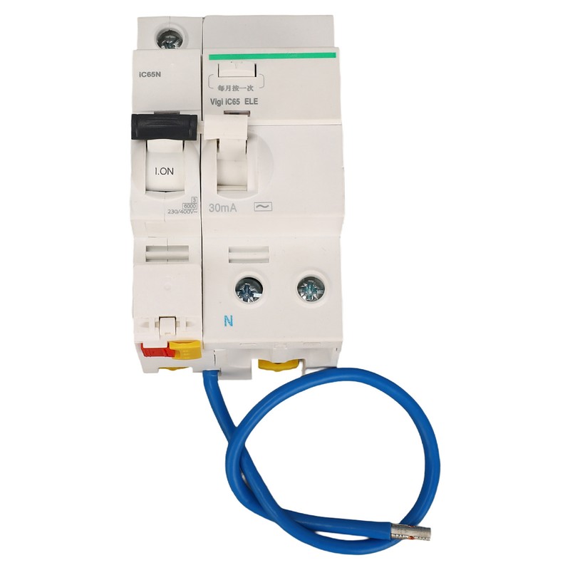 Circuit Breaker Air Switch With Leakage Protection Accessories 1P+N AC230V