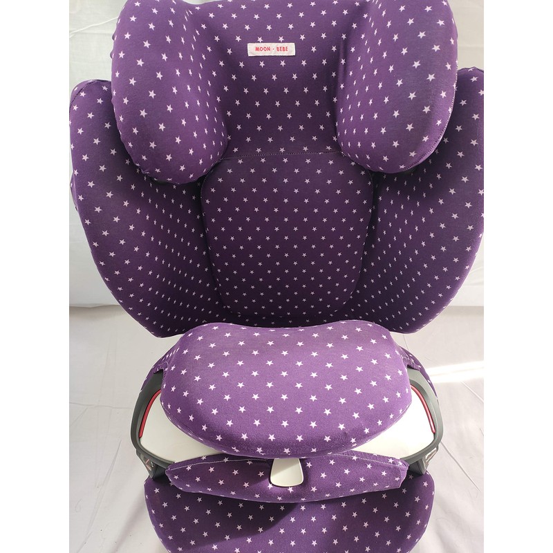 MOON-BEBE Case for Cybex Solution M, Solution Fix (Violeta)