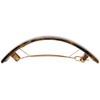 France Luxe Rectangle Volume Barrette, Spot Tortoise