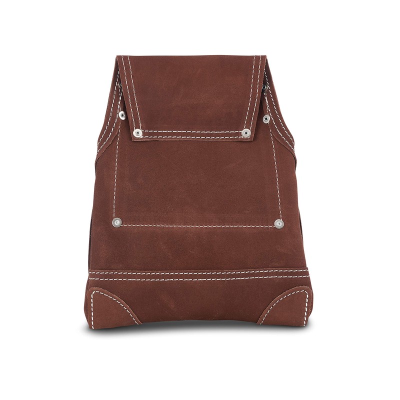 AWP 10-Pocket Suede Tool Pouch | Durable General Construction Leather