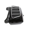 EGO Bike Black Motorcycle Luggage Trunk Compatible with Harley Honda
