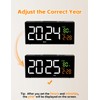 Netzu Alarm Clocks for Bedrooms, Digital Clock with Date Temperature