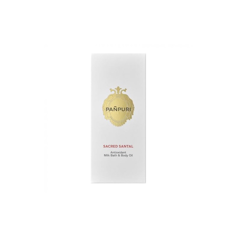 PANPURI | Milk Bath & Body Oil (Sacred Santal Sandalwood)