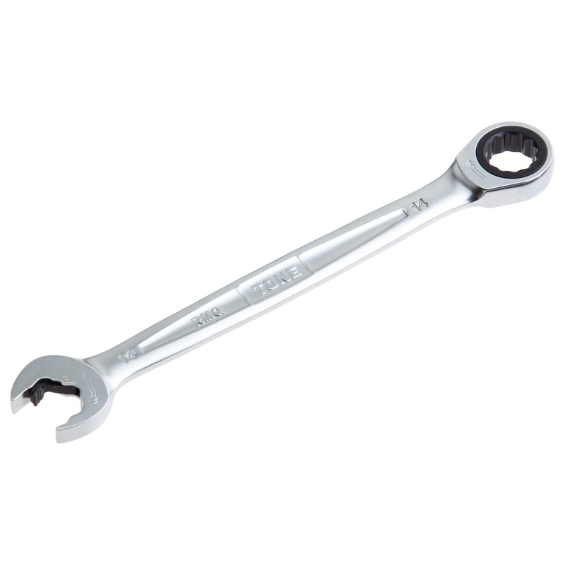 TONE Quick Ratchet Glasses Wrench RMQ-14 Double Side Width 0.6