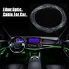 X AUTOHAUX 5mm 0.2" 2m 6.56ft Universal PMMA Plastic Optic