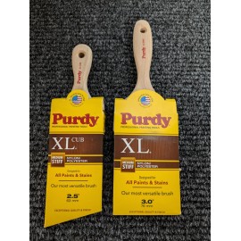 Purdy XL-Sprig 3", XL-Cub 2.5 Angle Brushes (Set Of 2)