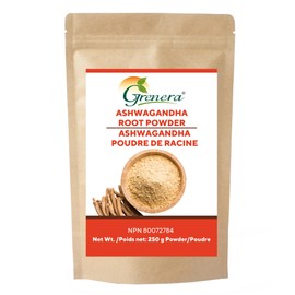 Grenera Ashwagandha Root Powder 8.8 ounce/250 gram - Vegan, Kosher Certified