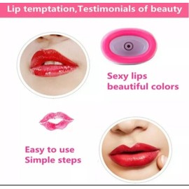 Juvalips The Natural Lip Plumper Device With Lip Serum & 60 Extra Felt Pads.  K6