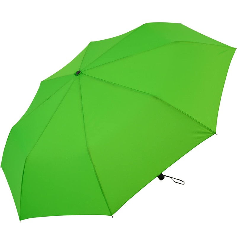 iX-brella Trekking Pocket Umbrella XXL with Shoulder Bag, neon green,