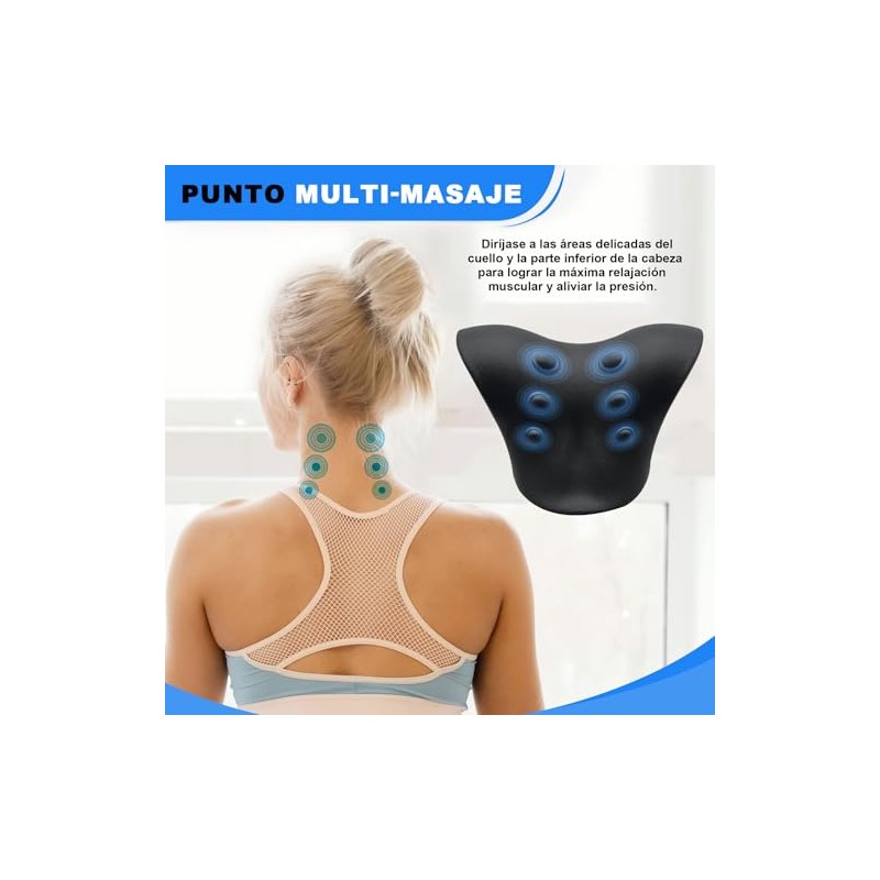 Relajador de Cuello y Hombros, Dispositivo portátil de tracción Cervical