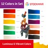 Stockmar Modelling Beeswax - 12 Beeswax Sheets of Assorted Colors