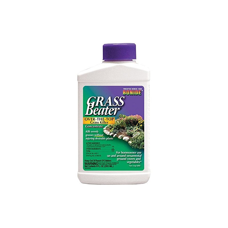 Bonide Grass Beater, 8 oz Concentrated Grass Killer, Systemic Herbicide
