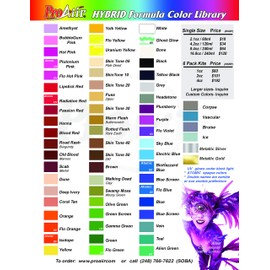 Face Painting Makeup - ProAiir Waterproof Makeup - 4.2 oz (120ml) Zombie Headstone