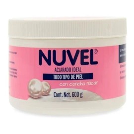 C-Crema Corporal Nuvel Aclarado Ideal con Concha Nácar 600g.