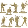 BMC WW2 D-Day Plastic Army Men - 34 American, British,