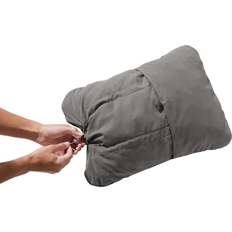 Cascade Therm-a-Rest Compressible Pillow with Drawstring, Camping Pillow, Topowave, Size: