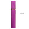 5pcs Travel Spray Bottles Eletrolytic Aluminium 12ml Refillable Perfume Bottles