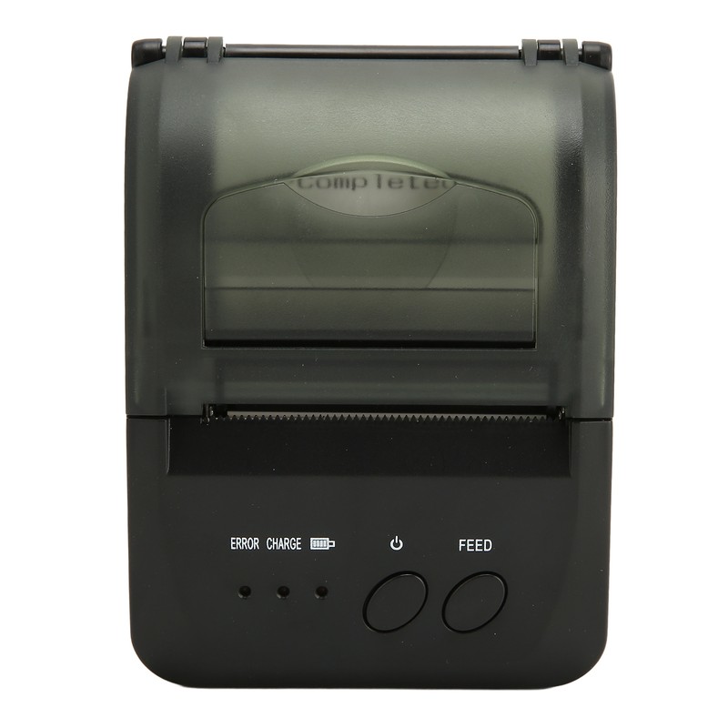Portable Receipt Printer 58mm Bluetooth 4.0 Fast Printing Low Noise