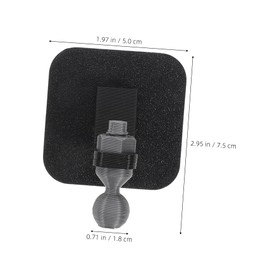 FELTECHELECTR Truck Trailer Hitch Ball Cover Hitch Cover Mini Nuts for Tow Bar