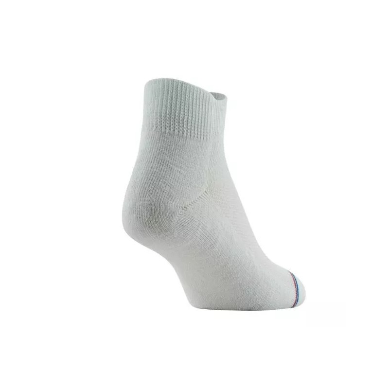 MediPeds Women's White Low Cut Socks 4 Pairs