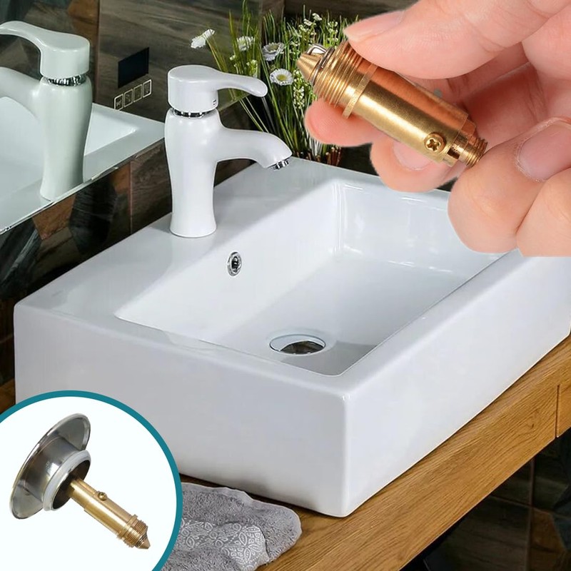 EIHI Pack of 4 Pop Up Replacement Spigots Made of