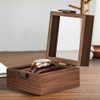 Baskiss Wooden Watch Case Watch Storage Box Collection Case Watch