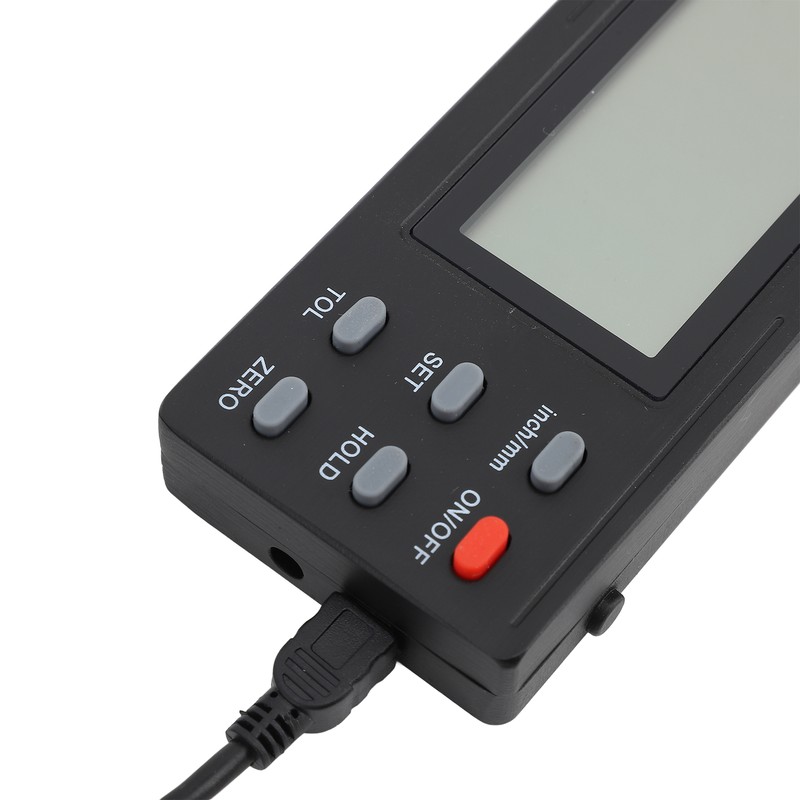 Digital Probe Indicator 0.01mm 0.0005in Resolution 0‑12.7mm Range LCD Display