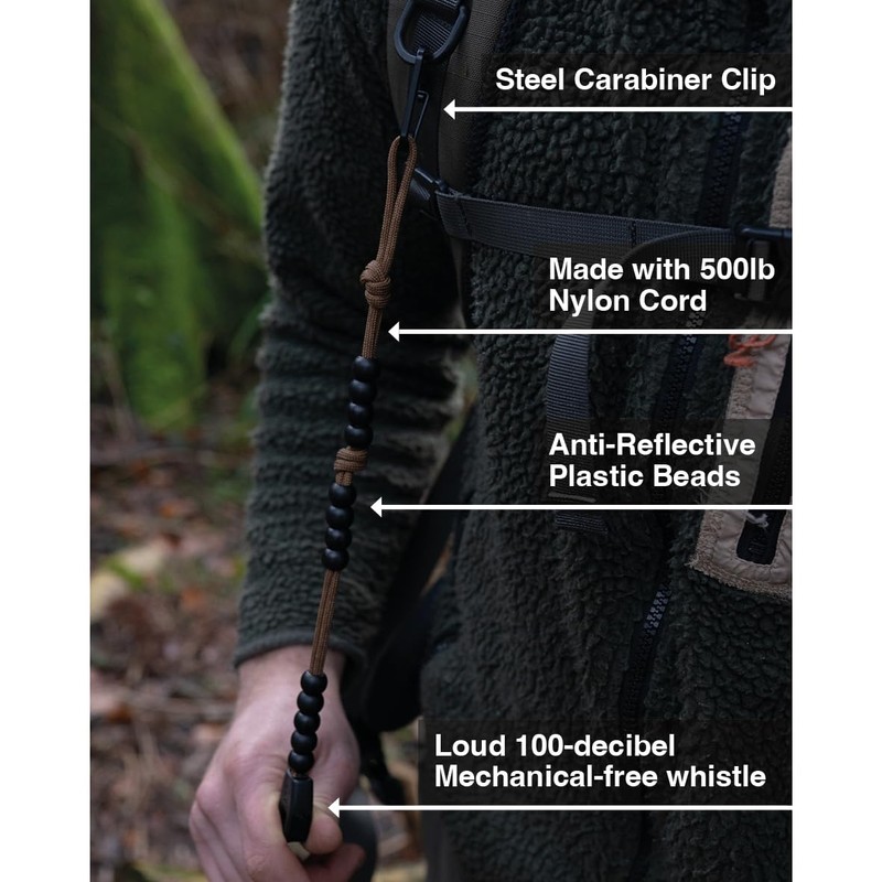 Camo Pace Count Beads - Military & Army Ranger Navigation