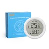 QKF Temperature and Humidity Sensor, Require Zigbee Hub, Wireless Smart