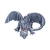 Big Squatting Dragon Sculpture Resin Gardening Ornaments for Home Outdoor