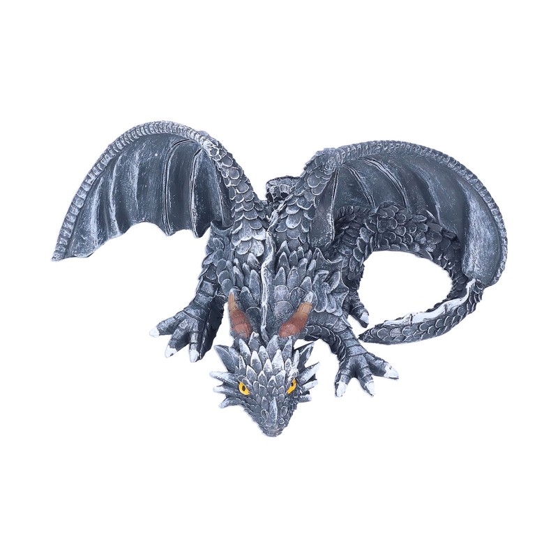 Big Squatting Dragon Sculpture Resin Gardening Ornaments for Home Outdoor