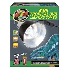 Zoo Med Mini Tropical UVB Lighting Single Combo 100 Watt