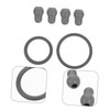 Hohopeti 1 set Stethoscope Ear Tip Replacement Set Grey Diaphragm