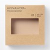 MUJI OAP51A4S UV Pressed Powder Natural SPF50+ PA++++ 0.3 oz
