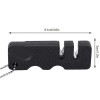 Miniduino Outdoor Pocket Knife Sharpener Mini Portable Ceramic Tungsten Sharpening