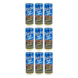 POKKA Coffee 9-Pack Set - Milk Coffee, Vanilla Coffee, Cappuccino, 8.1 Fl Oz (240ml) Each (Milk Coffee)