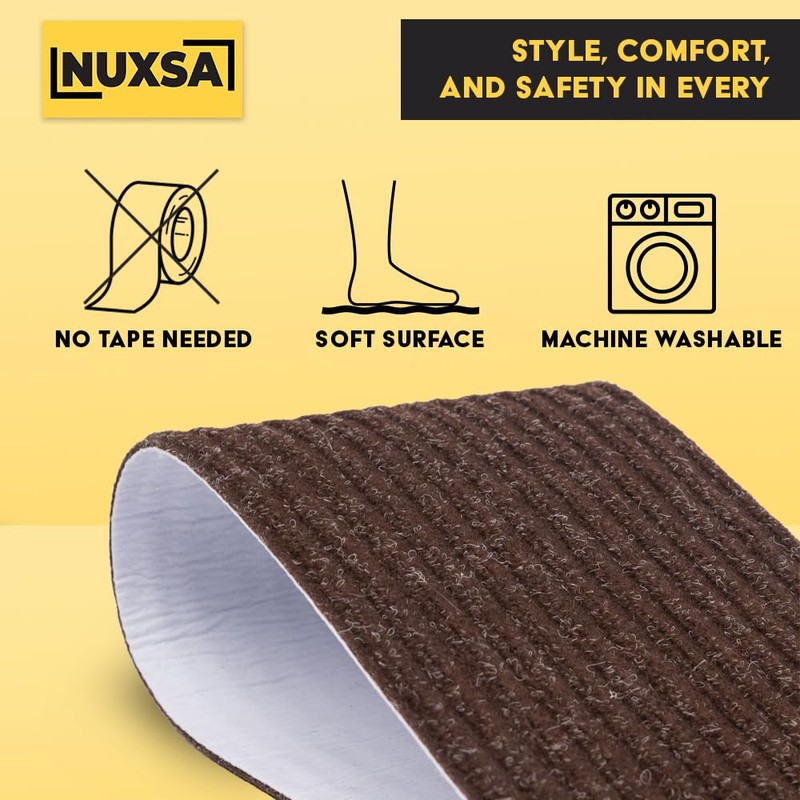 Stair Treads for Wooden Steps Indoor 4 in Pack, NUXSA